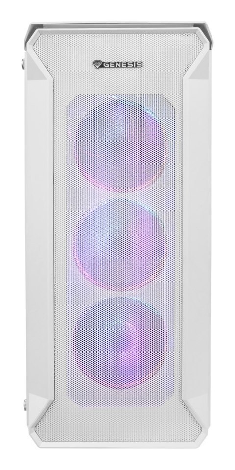 GENESIS OBUDOWA IRID 505 ARGB BIAŁA MIDI TOWER NPC-1872 GENESIS OBUDOWA IRID 505 ARGB BIAŁA MIDI TOWER NPC-1872