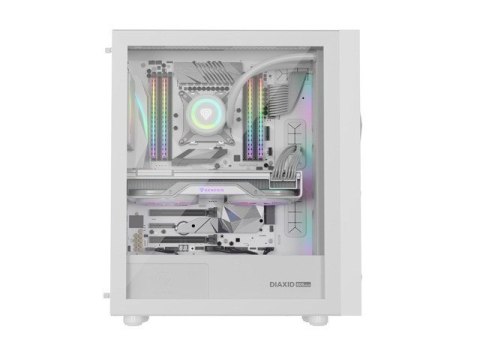NATEC OBUDOWA GAMINGOWA GENESIS DIAXID 605 ARGB MIDI TOWER USB-C Z OKNEM BIAŁA NATEC OBUDOWA GAMINGOWA GENESIS DIAXID 605 ARGB MIDI TOWER USB-C Z OKNEM BIAŁA