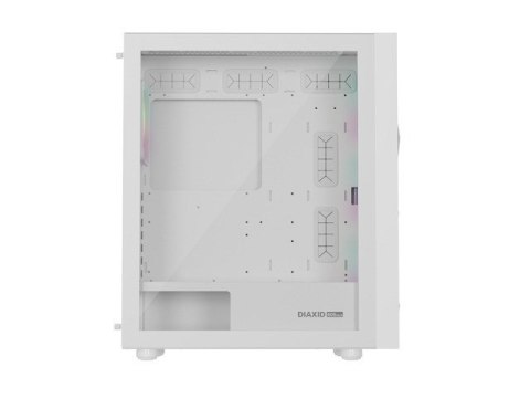 NATEC OBUDOWA GAMINGOWA GENESIS DIAXID 605 ARGB MIDI TOWER USB-C Z OKNEM BIAŁA NATEC OBUDOWA GAMINGOWA GENESIS DIAXID 605 ARGB MIDI TOWER USB-C Z OKNEM BIAŁA