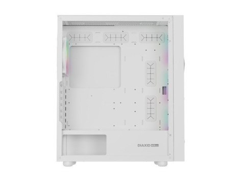 NATEC OBUDOWA GAMINGOWA GENESIS DIAXID 605 ARGB MIDI TOWER USB-C Z OKNEM BIAŁA NATEC OBUDOWA GAMINGOWA GENESIS DIAXID 605 ARGB MIDI TOWER USB-C Z OKNEM BIAŁA