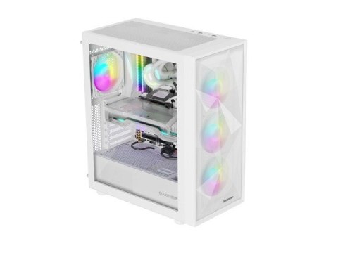 NATEC OBUDOWA GAMINGOWA GENESIS DIAXID 605 ARGB MIDI TOWER USB-C Z OKNEM BIAŁA NATEC OBUDOWA GAMINGOWA GENESIS DIAXID 605 ARGB MIDI TOWER USB-C Z OKNEM BIAŁA
