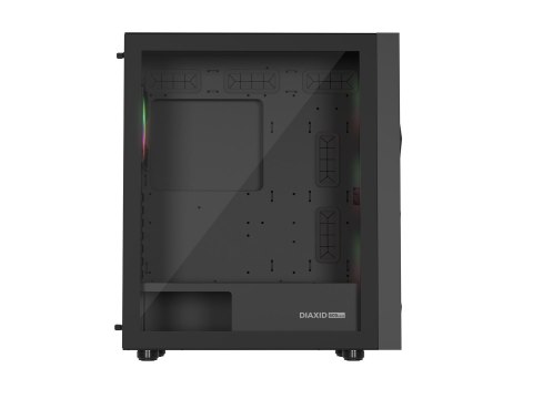 NATEC OBUDOWA GAMINGOWA GENESIS DIAXID 605 ARGB MIDI TOWER USB-C Z OKNEM CZARNA NATEC OBUDOWA GAMINGOWA GENESIS DIAXID 605 ARGB MIDI TOWER USB-C Z OKNEM CZARNA