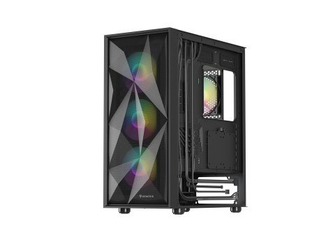 NATEC OBUDOWA GAMINGOWA GENESIS DIAXID 605 ARGB MIDI TOWER USB-C Z OKNEM CZARNA NATEC OBUDOWA GAMINGOWA GENESIS DIAXID 605 ARGB MIDI TOWER USB-C Z OKNEM CZARNA