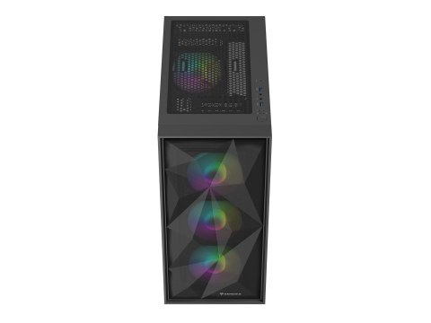 NATEC OBUDOWA GAMINGOWA GENESIS DIAXID 605 ARGB MIDI TOWER USB-C Z OKNEM CZARNA NATEC OBUDOWA GAMINGOWA GENESIS DIAXID 605 ARGB MIDI TOWER USB-C Z OKNEM CZARNA