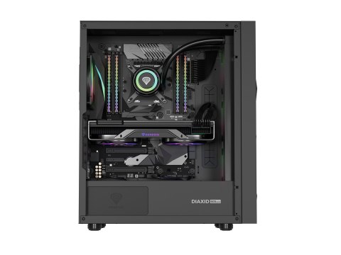 NATEC OBUDOWA GAMINGOWA GENESIS DIAXID 605 ARGB MIDI TOWER USB-C Z OKNEM CZARNA NATEC OBUDOWA GAMINGOWA GENESIS DIAXID 605 ARGB MIDI TOWER USB-C Z OKNEM CZARNA