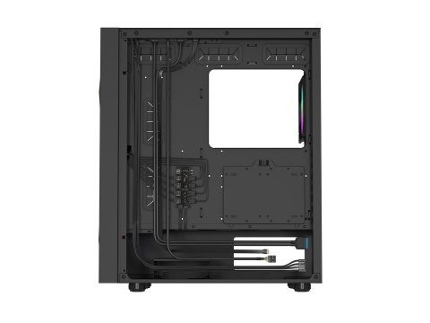 NATEC OBUDOWA GAMINGOWA GENESIS DIAXID 605 ARGB MIDI TOWER USB-C Z OKNEM CZARNA NATEC OBUDOWA GAMINGOWA GENESIS DIAXID 605 ARGB MIDI TOWER USB-C Z OKNEM CZARNA