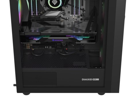 NATEC OBUDOWA GAMINGOWA GENESIS DIAXID 605 ARGB MIDI TOWER USB-C Z OKNEM CZARNA NATEC OBUDOWA GAMINGOWA GENESIS DIAXID 605 ARGB MIDI TOWER USB-C Z OKNEM CZARNA