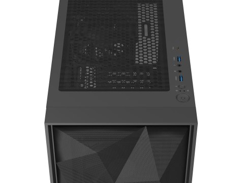 NATEC OBUDOWA GAMINGOWA GENESIS DIAXID 605F MIDI TOWER USB-C Z OKNEM CZARNA NATEC OBUDOWA GAMINGOWA GENESIS DIAXID 605F MIDI TOWER USB-C Z OKNEM CZARNA