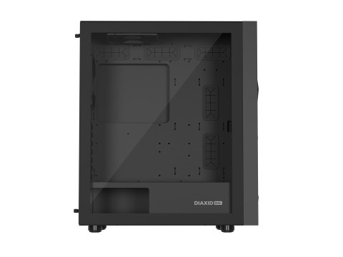 NATEC OBUDOWA GAMINGOWA GENESIS DIAXID 605F MIDI TOWER USB-C Z OKNEM CZARNA NATEC OBUDOWA GAMINGOWA GENESIS DIAXID 605F MIDI TOWER USB-C Z OKNEM CZARNA