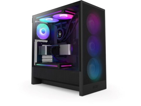 NZXT H5 Flow RGB Midi Tower Czarny NZXT H5 Flow RGB Midi Tower Czarny