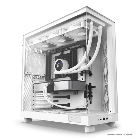 NZXT OBUDOWA KOMPUTEROWA NZXT OBUDOWA H6 FLOW MIDI TOWER Z OKNEM BIAŁA NZXT OBUDOWA KOMPUTEROWA NZXT OBUDOWA H6 FLOW MIDI TOWER Z OKNEM BIAŁA