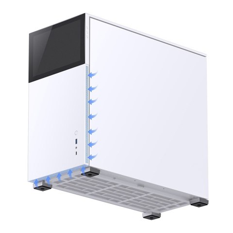 Obudowa komputerowa Jonsbo D41 screen, biała Obudowa komputerowa Jonsbo D41 screen, biała