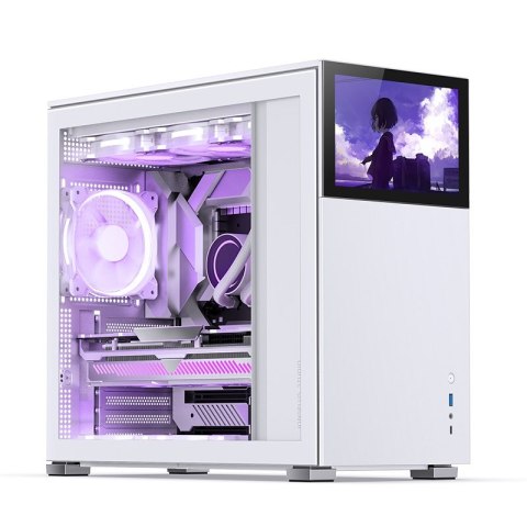 Obudowa komputerowa Jonsbo D41 screen, biała Obudowa komputerowa Jonsbo D41 screen, biała
