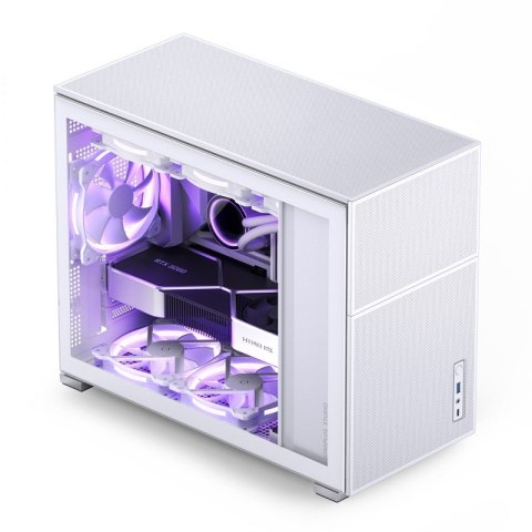 Jonsbo D31 MESH Micro-ATX Obudowa, Szkło Hartowane - białe Jonsbo D31 MESH Micro-ATX Obudowa, Szkło Hartowane - białe