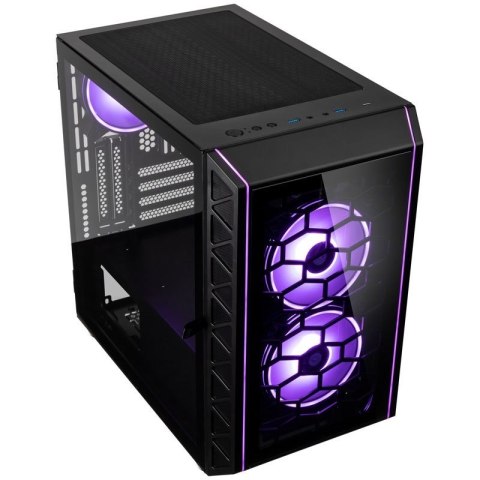 Kolink Citadel Glass SE Micro Tower Czarny Kolink Citadel Glass SE Micro Tower Czarny