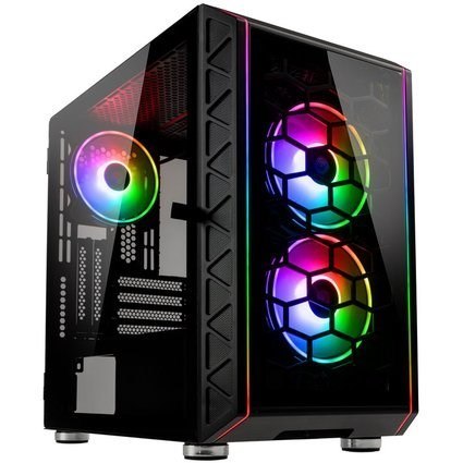 Kolink Citadel Glass SE Micro Tower Czarny Kolink Citadel Glass SE Micro Tower Czarny