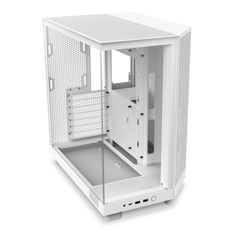 NZXT OBUDOWA KOMPUTEROWA NZXT H6 FLOW RGB MIDI TOWER Z OKNEM BIAŁA NZXT OBUDOWA KOMPUTEROWA NZXT H6 FLOW RGB MIDI TOWER Z OKNEM BIAŁA