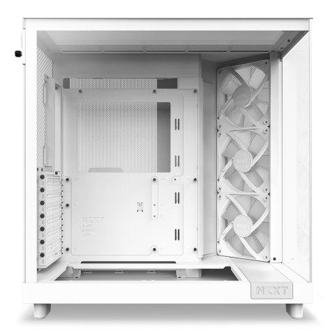 NZXT OBUDOWA KOMPUTEROWA NZXT H6 FLOW RGB MIDI TOWER Z OKNEM BIAŁA NZXT OBUDOWA KOMPUTEROWA NZXT H6 FLOW RGB MIDI TOWER Z OKNEM BIAŁA