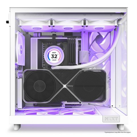 NZXT OBUDOWA KOMPUTEROWA NZXT H6 FLOW RGB MIDI TOWER Z OKNEM BIAŁA NZXT OBUDOWA KOMPUTEROWA NZXT H6 FLOW RGB MIDI TOWER Z OKNEM BIAŁA