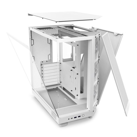 NZXT OBUDOWA KOMPUTEROWA NZXT H6 FLOW RGB MIDI TOWER Z OKNEM BIAŁA NZXT OBUDOWA KOMPUTEROWA NZXT H6 FLOW RGB MIDI TOWER Z OKNEM BIAŁA