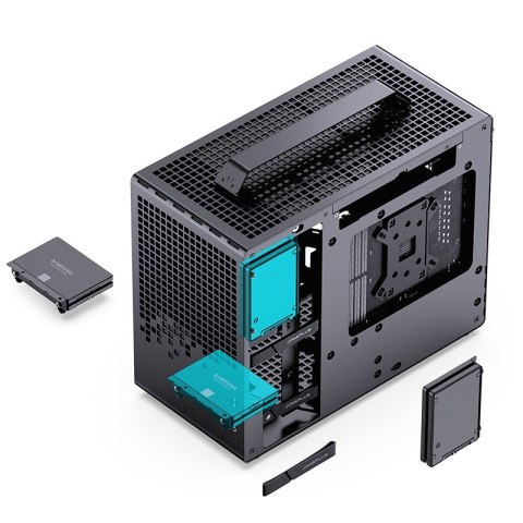 Obudowa Jonsplus MATX Uchwyt Case Z20 - czarny Obudowa Jonsplus MATX Uchwyt Case Z20 - czarny