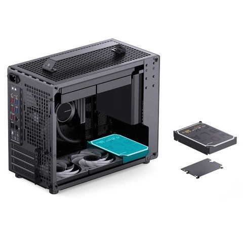 Obudowa Jonsplus MATX Uchwyt Case Z20 - czarny Obudowa Jonsplus MATX Uchwyt Case Z20 - czarny