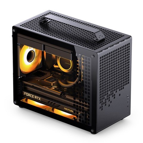 Obudowa Jonsplus MATX Uchwyt Case Z20 - czarny Obudowa Jonsplus MATX Uchwyt Case Z20 - czarny
