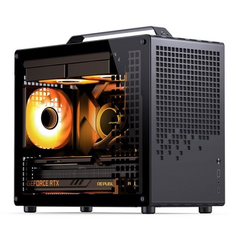 Obudowa Jonsplus MATX Uchwyt Case Z20 - czarny Obudowa Jonsplus MATX Uchwyt Case Z20 - czarny
