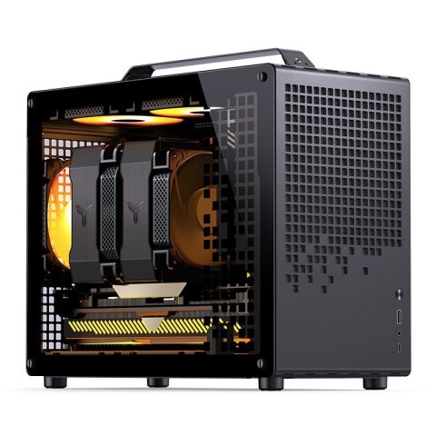 Obudowa Jonsplus MATX Uchwyt Case Z20 - czarny Obudowa Jonsplus MATX Uchwyt Case Z20 - czarny