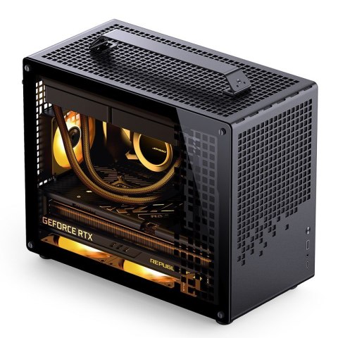 Obudowa Jonsplus MATX Uchwyt Case Z20 - czarny Obudowa Jonsplus MATX Uchwyt Case Z20 - czarny