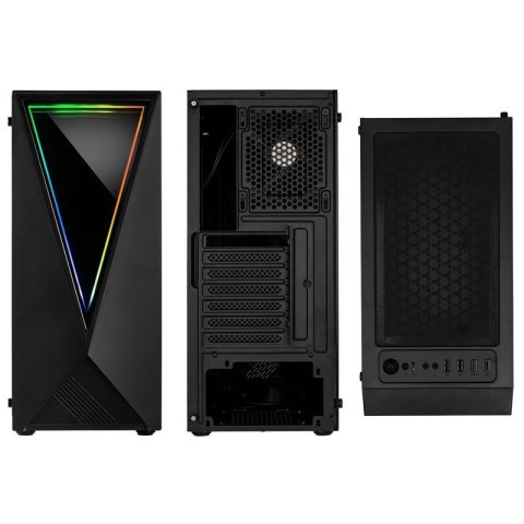 Obudowa gamingowa Midi Tower Kolink VOID RGB, czarny Obudowa gamingowa Midi Tower Kolink VOID RGB, czarny