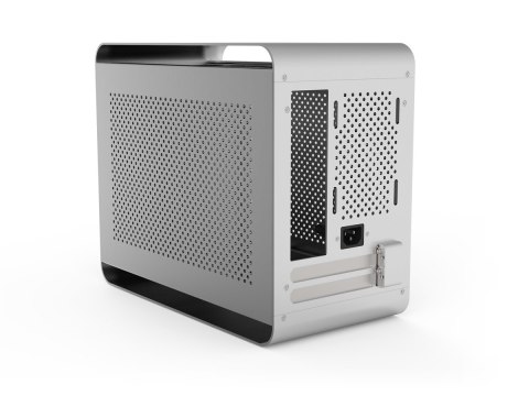 Streacom DA2 Mini Tower Srebrny Streacom DA2 Mini Tower Srebrny