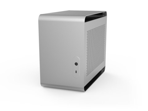 Streacom DA2 Mini Tower Srebrny Streacom DA2 Mini Tower Srebrny