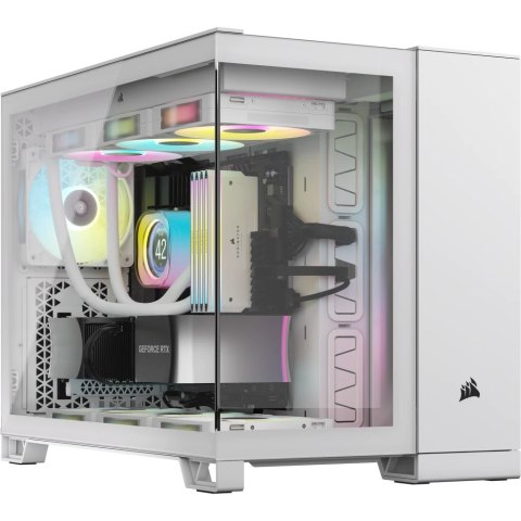 Corsair 2500X Midi Tower Biały Corsair 2500X Midi Tower Biały