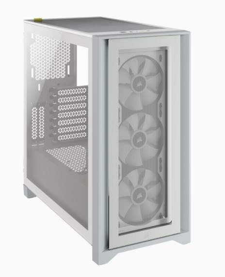 Corsair iCUE 4000X RGB Midi Tower Biały Corsair iCUE 4000X RGB Midi Tower Biały