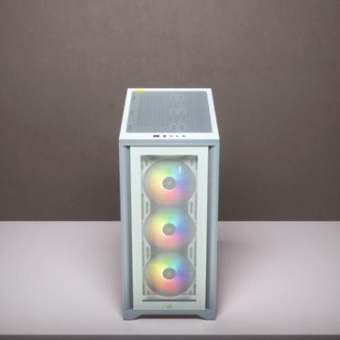 Corsair iCUE 4000X RGB Midi Tower Biały Corsair iCUE 4000X RGB Midi Tower Biały