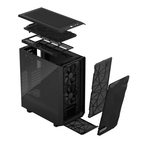 Fractal Design Meshify 2 Compact Tower Czarny Fractal Design Meshify 2 Compact Tower Czarny