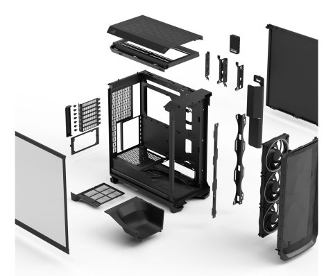 Fractal Design Meshify 3 Czarny Fractal Design Meshify 3 Czarny