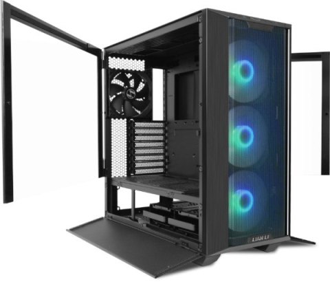 Lian Li LANCOOL III Midi Tower Czarny, Przezroczysty Lian Li LANCOOL III Midi Tower Czarny, Przezroczysty
