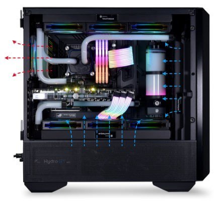 Lian Li LANCOOL III Midi Tower Czarny, Przezroczysty Lian Li LANCOOL III Midi Tower Czarny, Przezroczysty