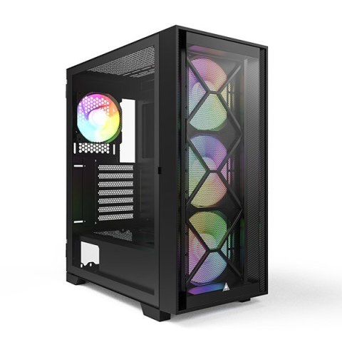 Montech AIR 1000 Premium, Midi-Tower, Szkło hartowane, - czarny Montech AIR 1000 Premium, Midi-Tower, Szkło hartowane, - czarny