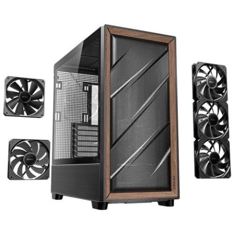 Obudowa Antec FLUX Midi Tower czarna 0-761345-10133-2 Obudowa Antec FLUX Midi Tower czarna 0-761345-10133-2