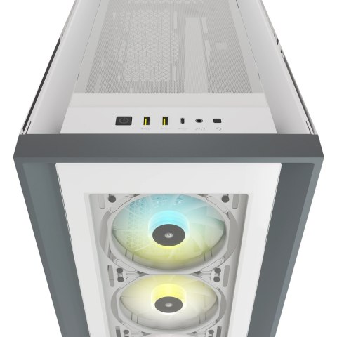 Obudowa Corsair iCUE 5000X RGB Mid-Tower ATX Tempered Glass White (CC-9011213-WW) Obudowa Corsair iCUE 5000X RGB Mid-Tower ATX Tempered Glass White (CC-9011213-WW)