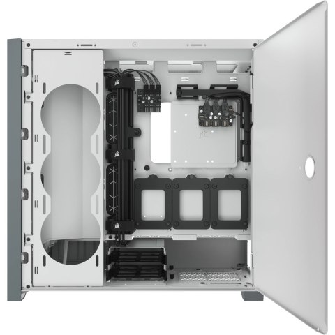 Obudowa Corsair iCUE 5000X RGB Mid-Tower ATX Tempered Glass White (CC-9011213-WW) Obudowa Corsair iCUE 5000X RGB Mid-Tower ATX Tempered Glass White (CC-9011213-WW)