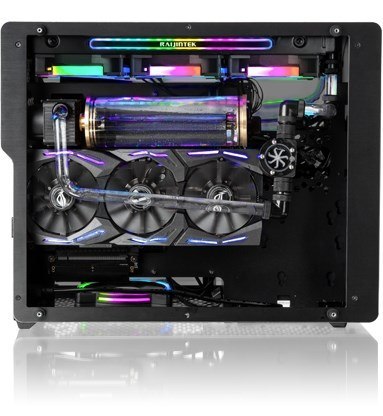 RAIJINTEK Ophion M Evo ALS Midi Tower Czarny, Przezroczysty RAIJINTEK Ophion M Evo ALS Midi Tower Czarny, Przezroczysty