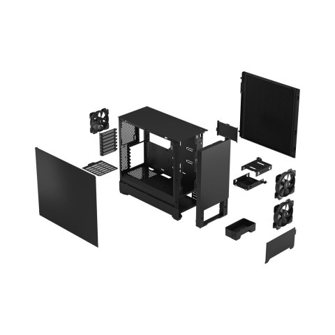 Fractal Design Pop Silent Tower Czarny Fractal Design Pop Silent Tower Czarny