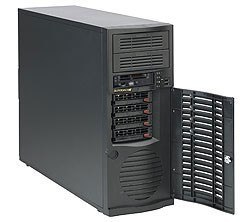 Supermicro SuperChassis 733TQ-668B Midi Tower Czarny 668 W Supermicro SuperChassis 733TQ-668B Midi Tower Czarny 668 W