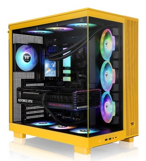 Thermaltake View 380 XL TG ARGB Midi Tower Żółty Thermaltake View 380 XL TG ARGB Midi Tower Żółty