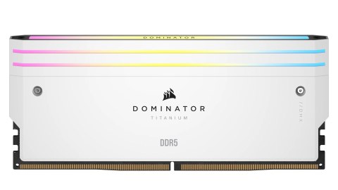 Corsair Dominator Titanium CMP32GX5M2B6000C30W moduł pamięci 32 GB 2 x 16 GB DDR5 6000 MHz Corsair Dominator Titanium CMP32GX5M2B6000C30W moduł pamięci 32 GB 2 x 16 GB DDR5 6000 MHz