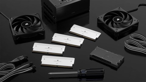 Corsair Dominator Titanium CMP32GX5M2B6000C30W moduł pamięci 32 GB 2 x 16 GB DDR5 6000 MHz Corsair Dominator Titanium CMP32GX5M2B6000C30W moduł pamięci 32 GB 2 x 16 GB DDR5 6000 MHz